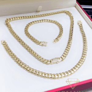 14 k Hollow Choker + Bracelet + Ankle Bracelet (7mm) 🥰 – Brianna Jewelry joya brianna jewelry