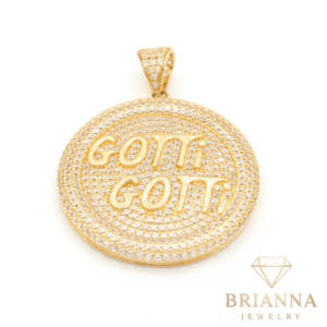14k Gotti Gotti Pendant – Brianna Jewelry joya brianna jewelry