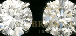 14k White Gold Round STUD 1.9 CT VVS Diamond Lab grown Earrings (6MM) –
Brianna Jewelry joya brianna jewelry