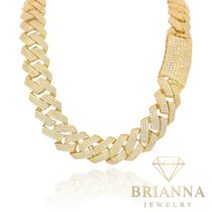 14k Hollow Cuban EDGE Full CZ (13MM / 22″ Inches) – Brianna Jewelry joya brianna jewelry