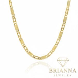 14K Solid Tiger Eye Chain (3.5MM - 24” Inches) – Brianna Jewelry