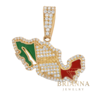14k Mexico 🇲🇽 Pendant (1” Inch) – Brianna Jewelry joya brianna jewelry