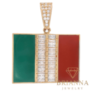 14k Mexico 🇲🇽 Pendant (1.1” Inch) – Brianna Jewelry joya brianna jewelry