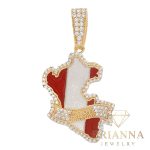 14k Peru 🇵🇪 Pendant (1.8” Inches) – Brianna Jewelry joya brianna jewelry