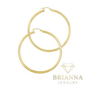 14K Hoops Earrings (2.5” Inches) – Brianna Jewelry joya brianna jewelry