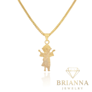 14k Divino Niño Pendant W/ Cuban Miami SOLID Chain (2.3MM / 18” inches –
Brianna Jewelry joya brianna jewelry