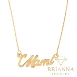14 K Mami Custom Necklace ๐ โ Brianna Jewelry joya brianna jewelry
