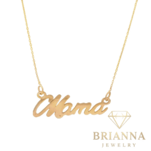 14 K Mama Custom Necklace ๐ โ Brianna Jewelry joya brianna jewelry