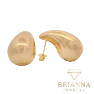 14k Tear Drop Earrings 25MM (L) – Brianna Jewelry joya brianna jewelry