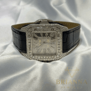 Cartier Santos XL W/ Diamonds 💎 – Brianna Jewelry joya brianna jewelry