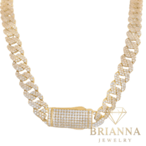 14K Hollow Choker Full CZ (7MM – 16” Inches) – Brianna Jewelry joya brianna jewelry