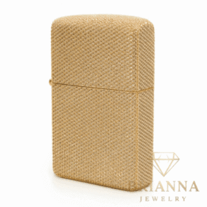 14K Lighter Case CZ w/ Zippo Lighter – Brianna Jewelry joya brianna jewelry
