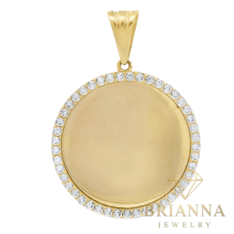 14K Picture Pendant (Small) – Brianna Jewelry joya brianna jewelry