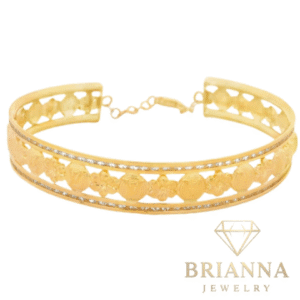 14K Classic Bangle for Women LV – Brianna Jewelry joya brianna jewelry