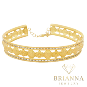 14K Classic Bangle for Women CC 🌸 – Brianna Jewelry joya brianna jewelry