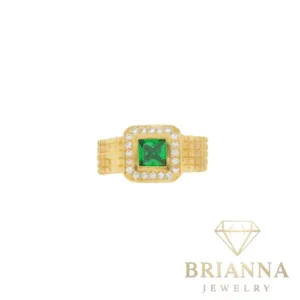14 K Square CZ Ring for Kids 🟩 – Brianna Jewelry joya brianna jewelry