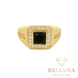 14 K Square CZ Ring for Kids ▪️ – Brianna Jewelry joya brianna jewelry