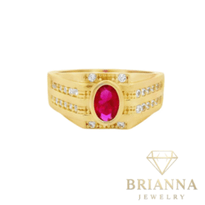 14 K Square CZ Ring for Kids 🔴 – Brianna Jewelry joya brianna jewelry