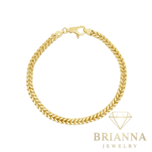 *NEW* 14K Solid Franco Bracelet (2.3MM) – Brianna Jewelry joya brianna jewelry