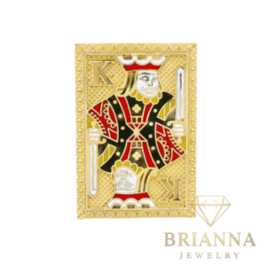 14k 👑 King Cards CZ JUMBO Men’s Ring – Brianna Jewelry joya brianna jewelry