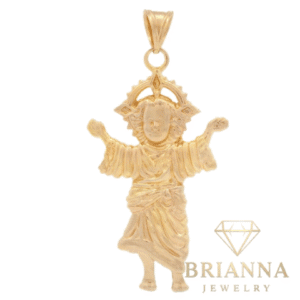 14K Divino Niño Pendant (2.5″ Inches) – Brianna Jewelry joya brianna jewelry