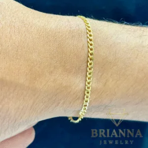 14k Hollow Cuban Curb Bracelet for Men (3.5 mm – 8” Inches) – –
Brianna Jewelry joya brianna jewelry