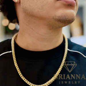 14K Hollow Franco Chain (7.2MM – 24” inches) – Brianna Jewelry joya brianna jewelry