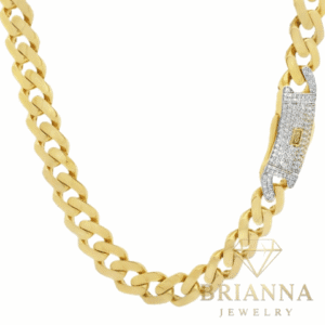 14k Hollow Cuban MONACI Chain (9MM – 20” Inches) – Brianna Jewelry joya brianna jewelry