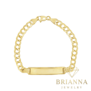 14K SOLID Baby Bracelet 👶🏼 For Engraving (4.5MM) 👦🏼 👧 – Brianna Jewelry joya brianna jewelry