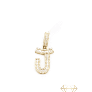 *NEW* 14K Initial J Pendant 💎VS Diamonds💎 – Brianna Jewelry joya brianna jewelry