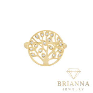 14k Women’s Tree of Life Ring 🌳 – Brianna Jewelry joya brianna jewelry