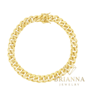 14K Solid Miami Cuban Bracelet (8MM) – Brianna Jewelry joya brianna jewelry