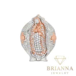 14k CZ Men Virgen Ring – Brianna Jewelry joya brianna jewelry