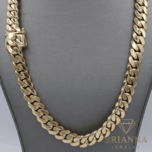 14k MIAMI Solid Cuban Chain (13MM – 24″ Inches) – Brianna Jewelry joya brianna jewelry