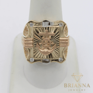 14K Cz Anchor Ring – Brianna Jewelry joya brianna jewelry