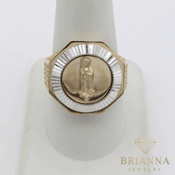 14K Cz Virgen Ring – Brianna Jewelry joya brianna jewelry