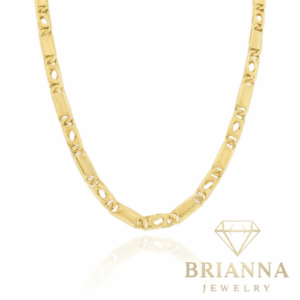 14K Solid Tiger Eye Chain (4.2MM - 20” Inches) – Brianna Jewelry